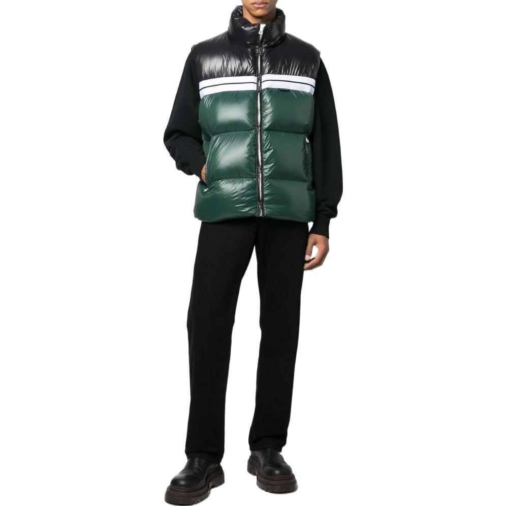 Palm Angels FW22 Puffer Vest Green — фото 1
