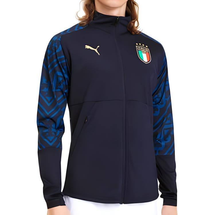 Puma Italy Football Training Jacket Navy — фото 2