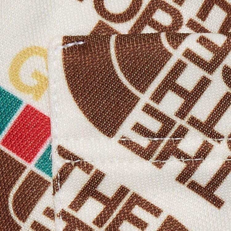 Gucci x THE NORTH FACE SS21 Ivory Shorts — фото 5