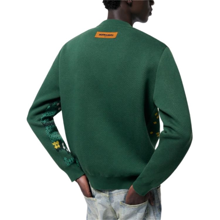 Louis Vuitton SS24 Crewneck Sweater Green — фото 4