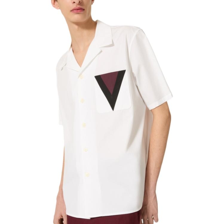 Valentino V Detail Bowling Shirt — фото 4