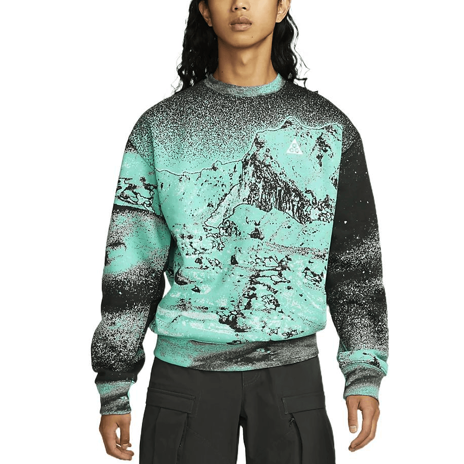 Nike Crewneck Sweatshirt Green — фото 3