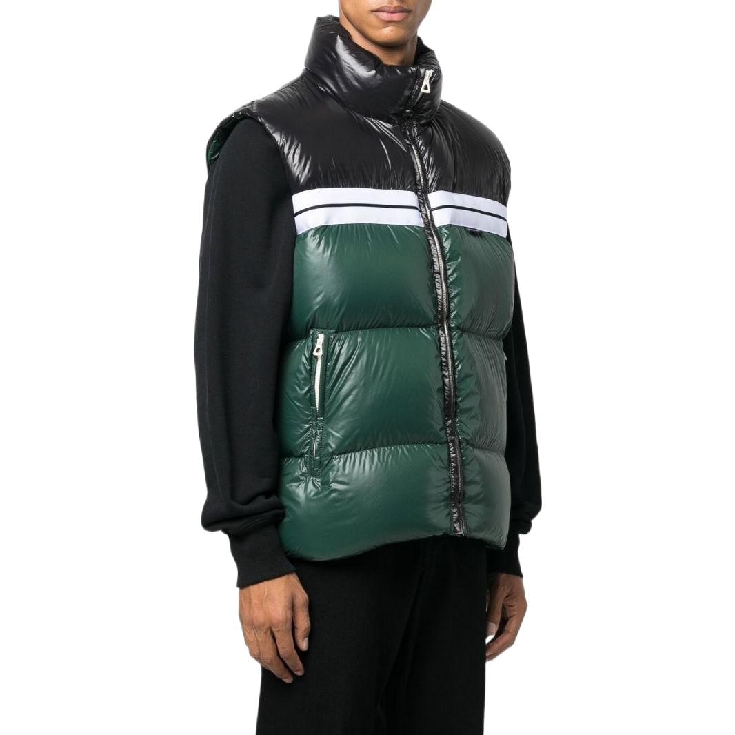 Palm Angels FW22 Puffer Vest Green — фото 2