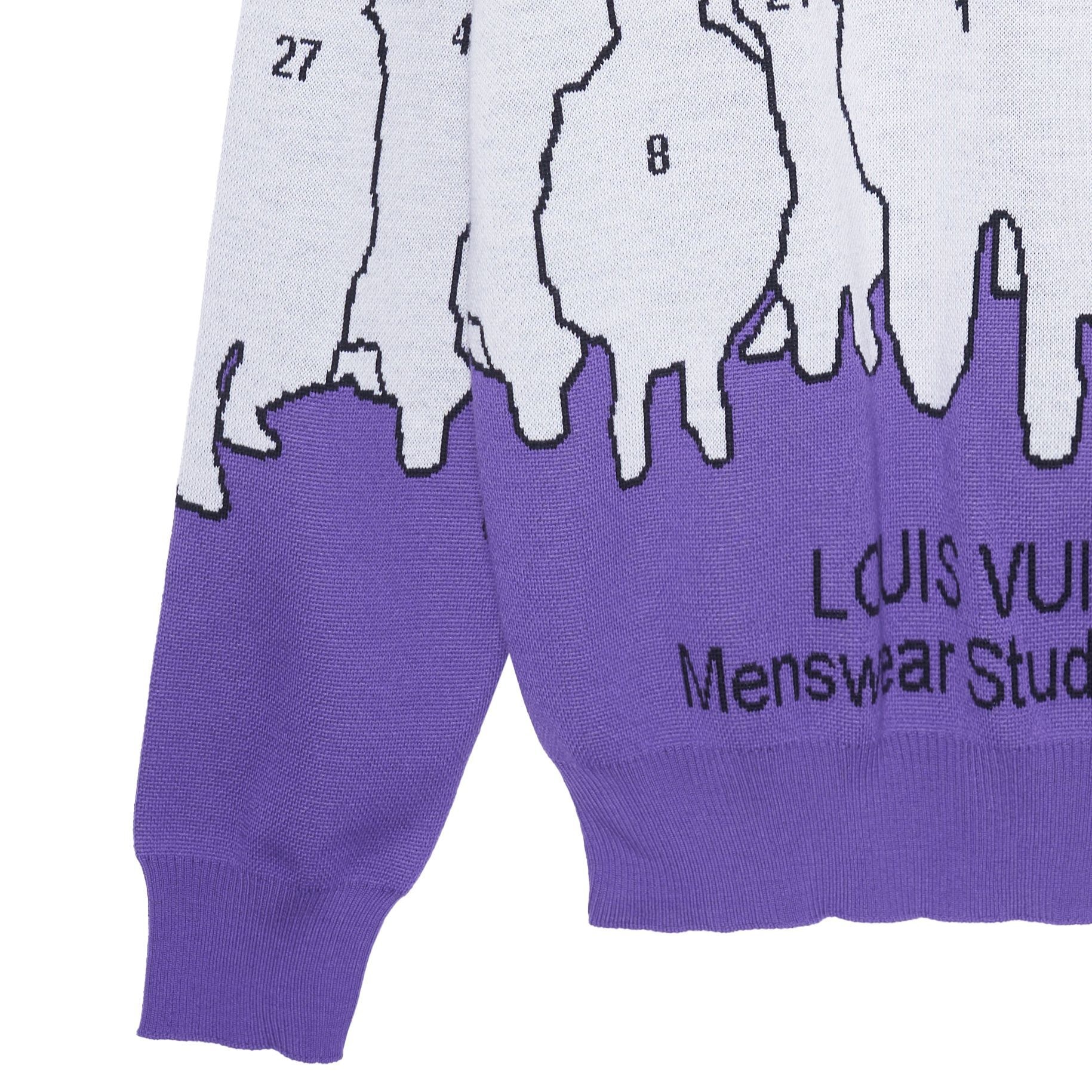 Louis Vuitton FW22 Cartoon Logo Sweater — фото 3