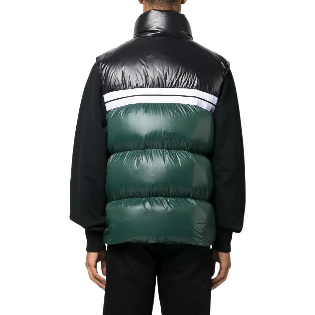 Palm Angels FW22 Puffer Vest Green — фото 3