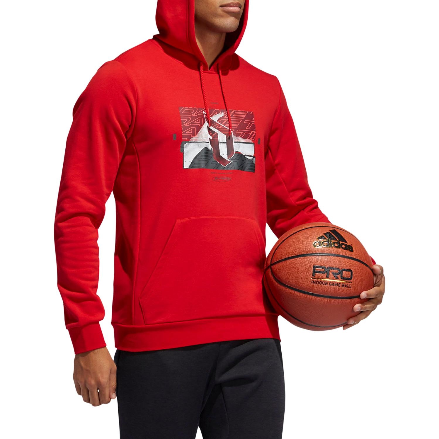 Adidas neo Hoodie Red — фото 1