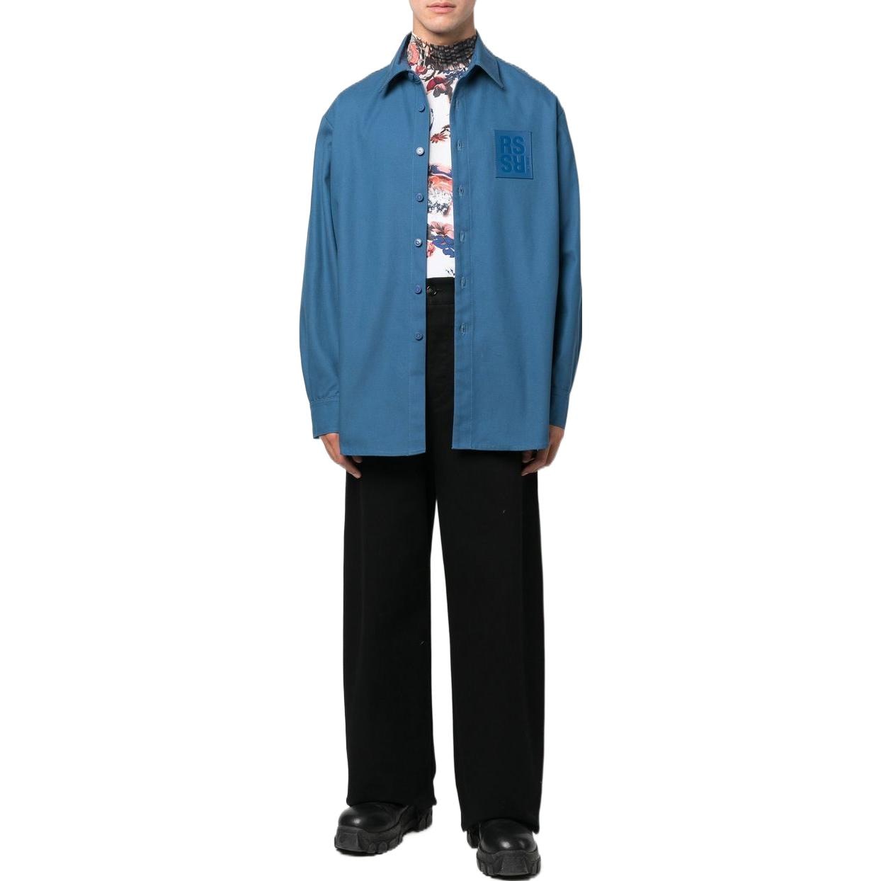 Raf Simons FW22 Blue Shirt — фото 1