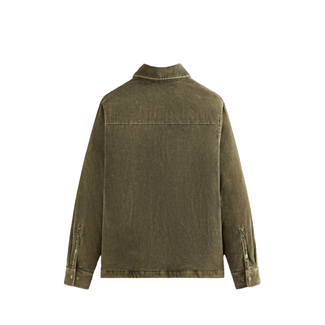 Kith FW24 Washed Corduroy Brixton Puffed Shirt Jacket — фото 1