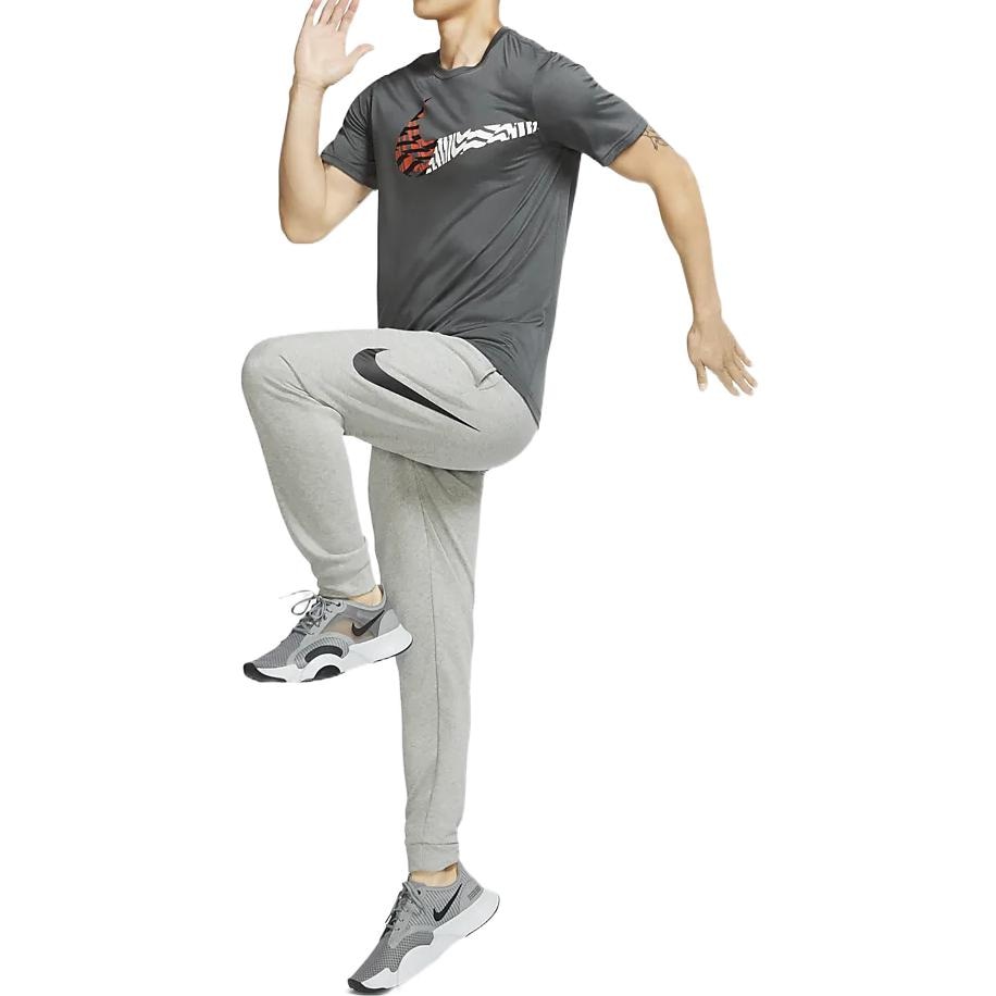 Nike FW22 Logo Jogger Pants Gray — фото 2