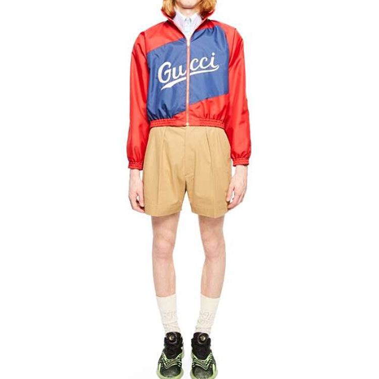Gucci Logo Print Jacket — фото 7