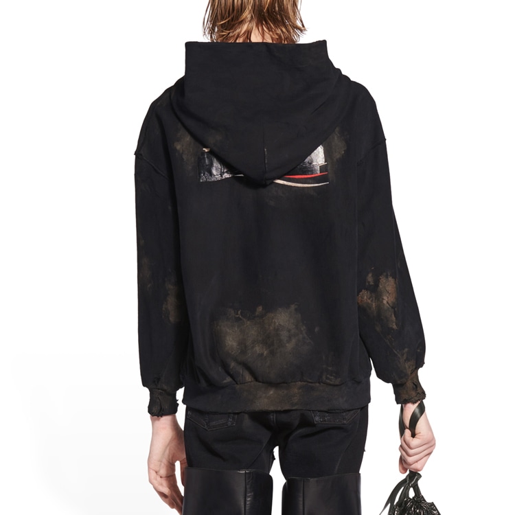 Balenciaga SS23 Logo Zip Hoodie — фото 6