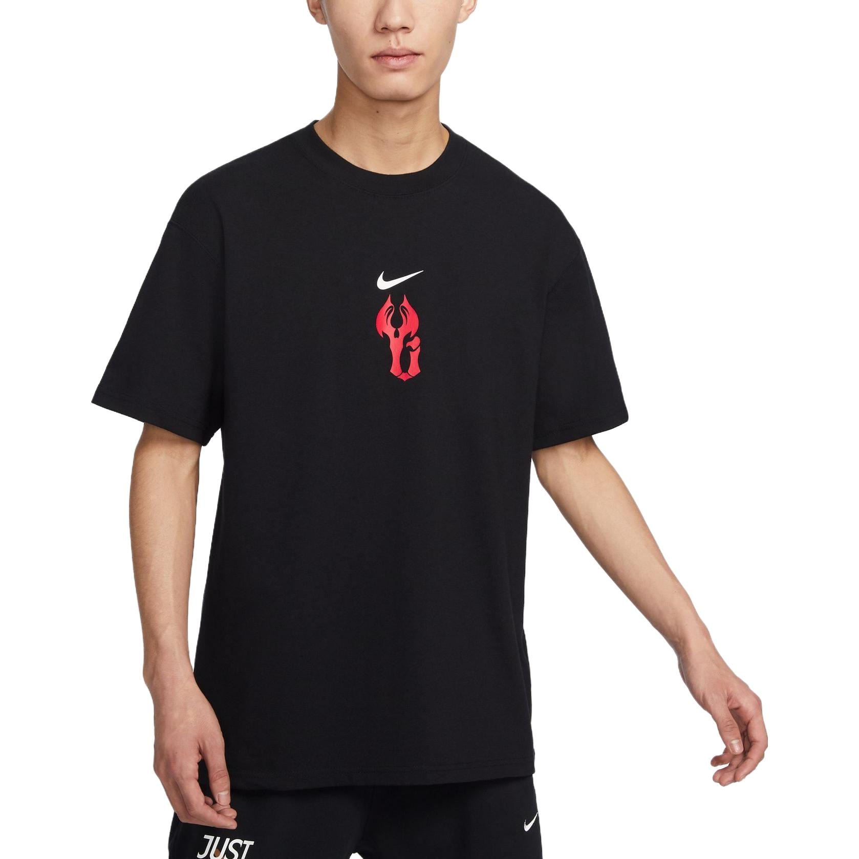 Nike x Yi Jianlian Basketball T-Shirt Black — фото 2