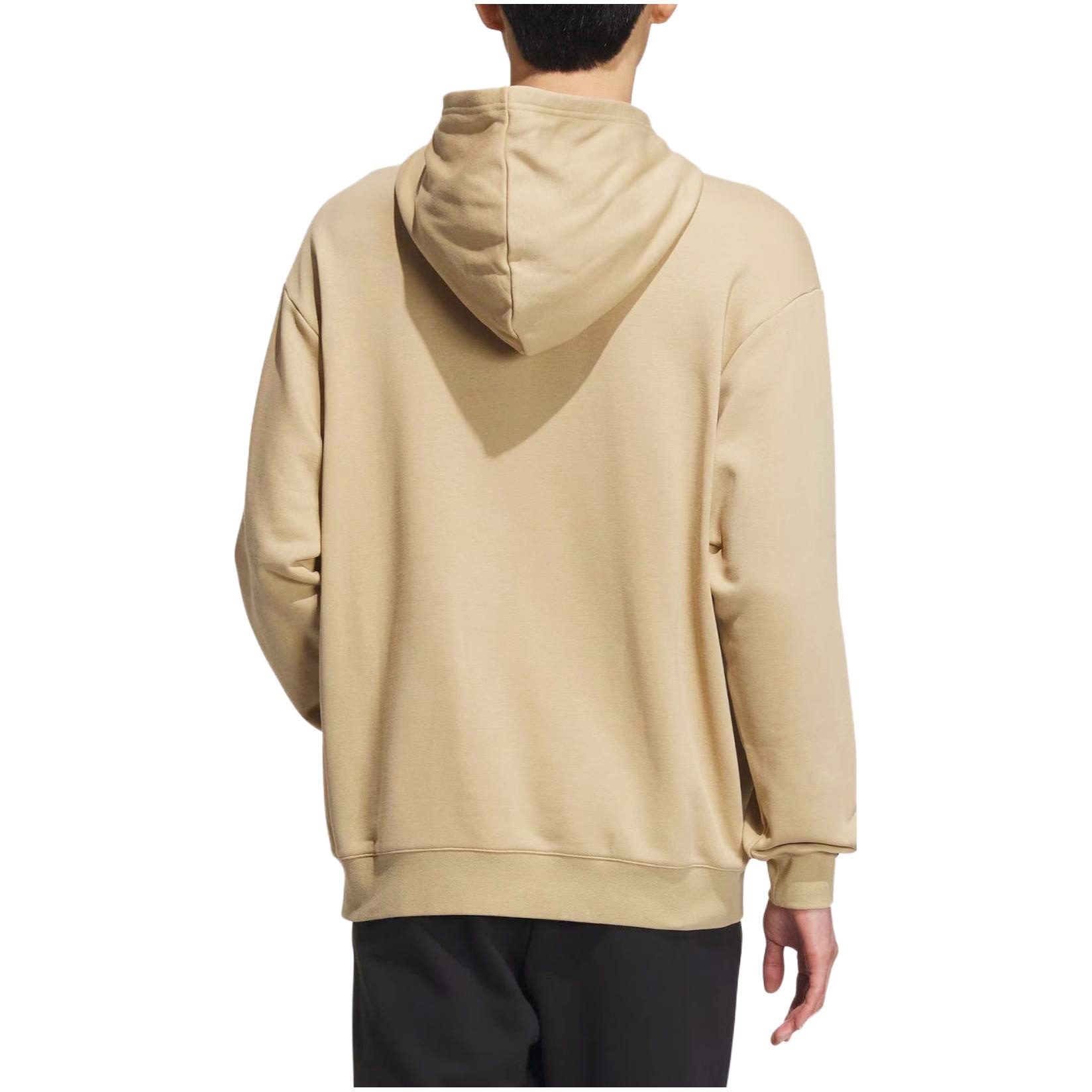 Adidas Logo Hoodie Light Khaki — фото 4