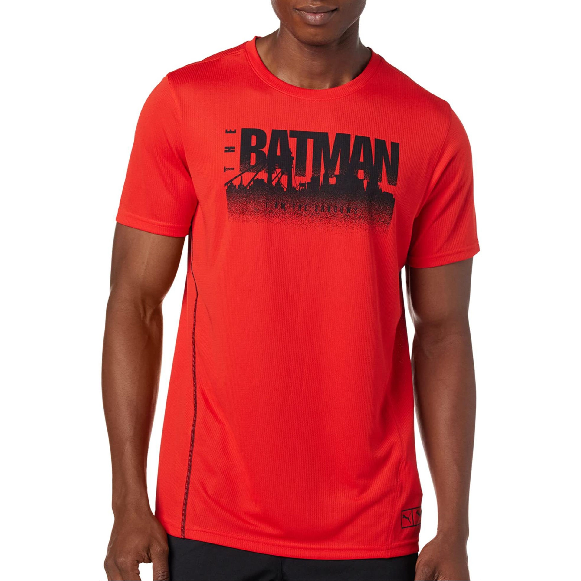 Puma x Batman Performance Graphic Tee Flame Red — фото 4