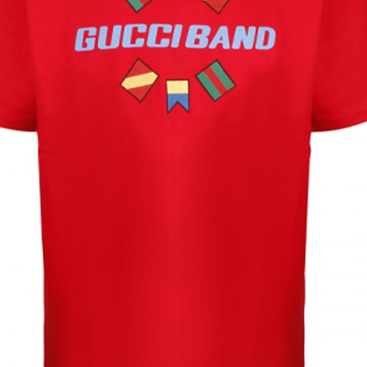 Gucci Band Logo T-Shirt — фото 5
