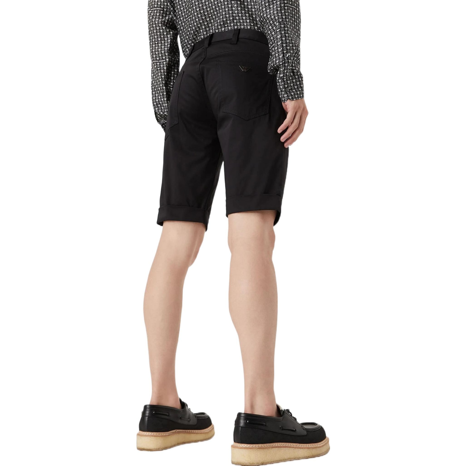 Emporio Armani Classic Shorts Black — фото 4