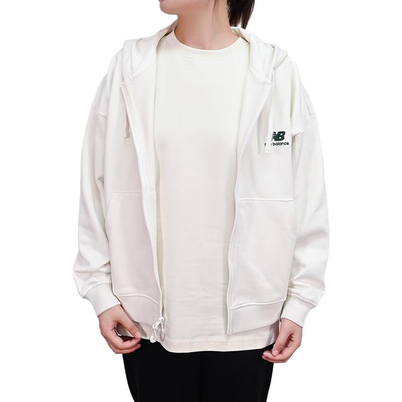 New Balance Hoodie Jacket White — фото 2