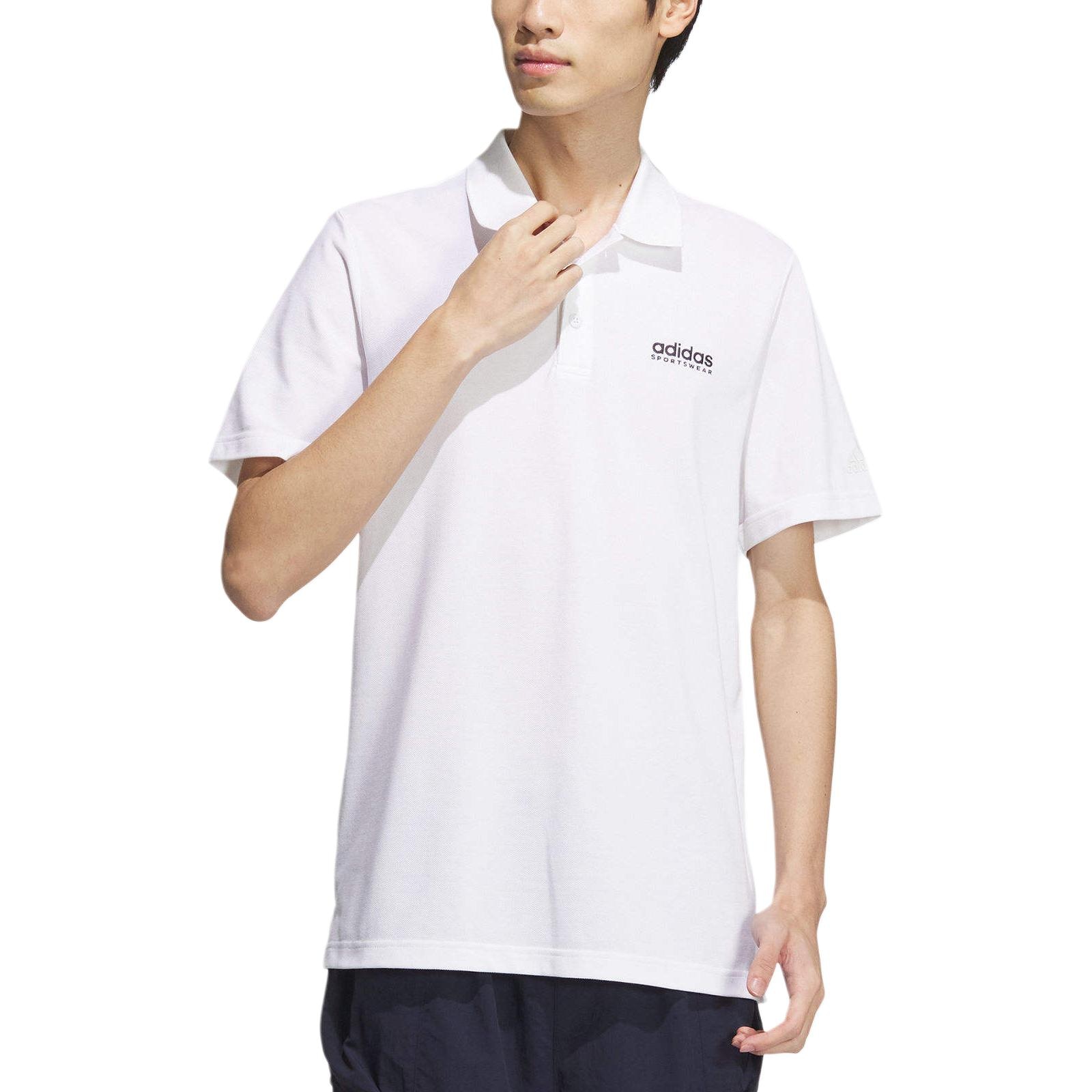 Adidas Polo Shirt White — фото 2