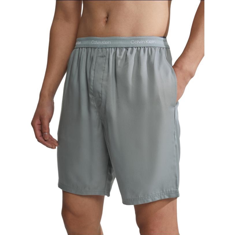 Calvin Klein Mid-Rise Shorts Grey — фото 5