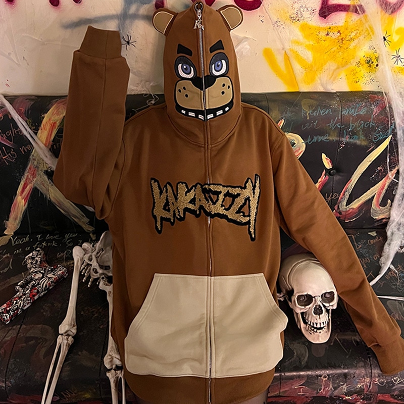 Kakazzy Bear Hoodie Full Zip — фото 6