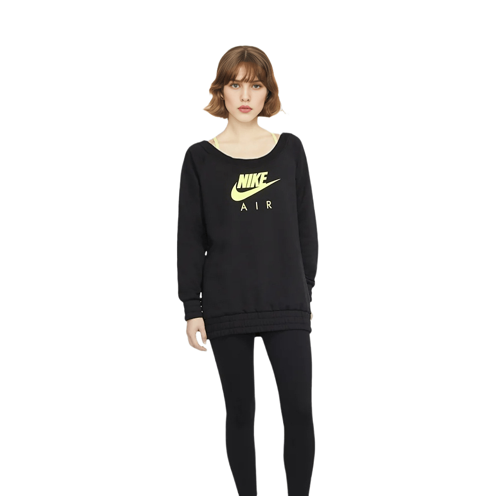 Nike Air Crewneck Sweatshirt Black — фото 2