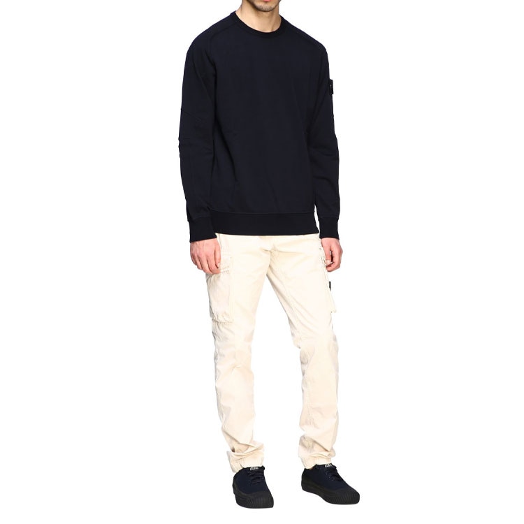 Stone Island Ghost Pieces Sweatshirt Navy — фото 3