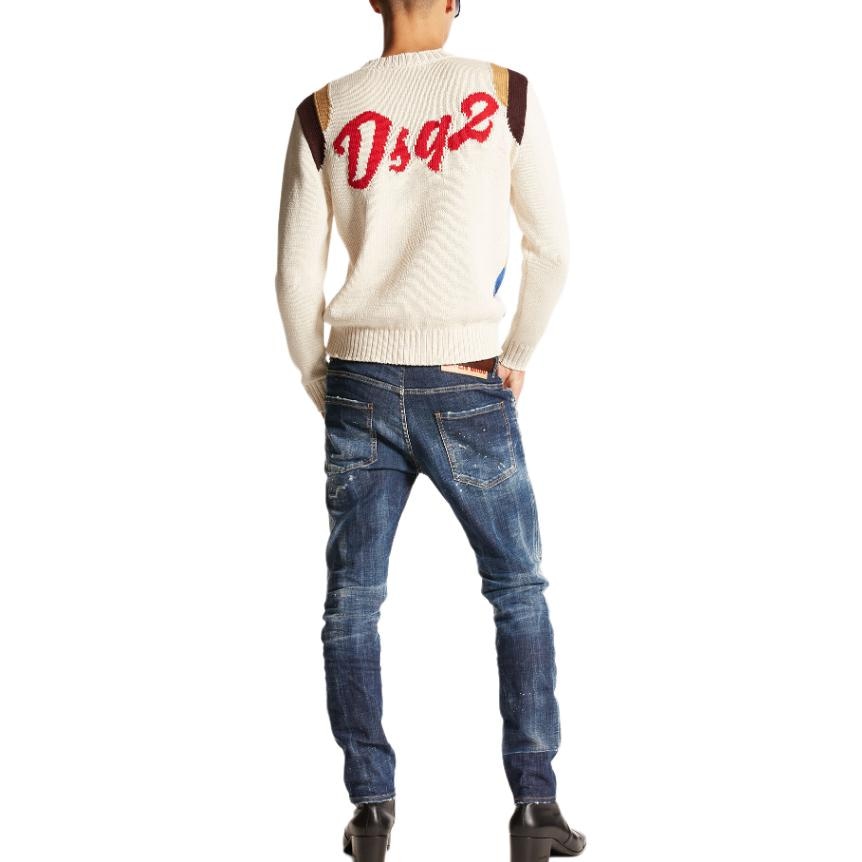 Dsquared 2 DSQUARED2 Navy Blue Jeans — фото 3