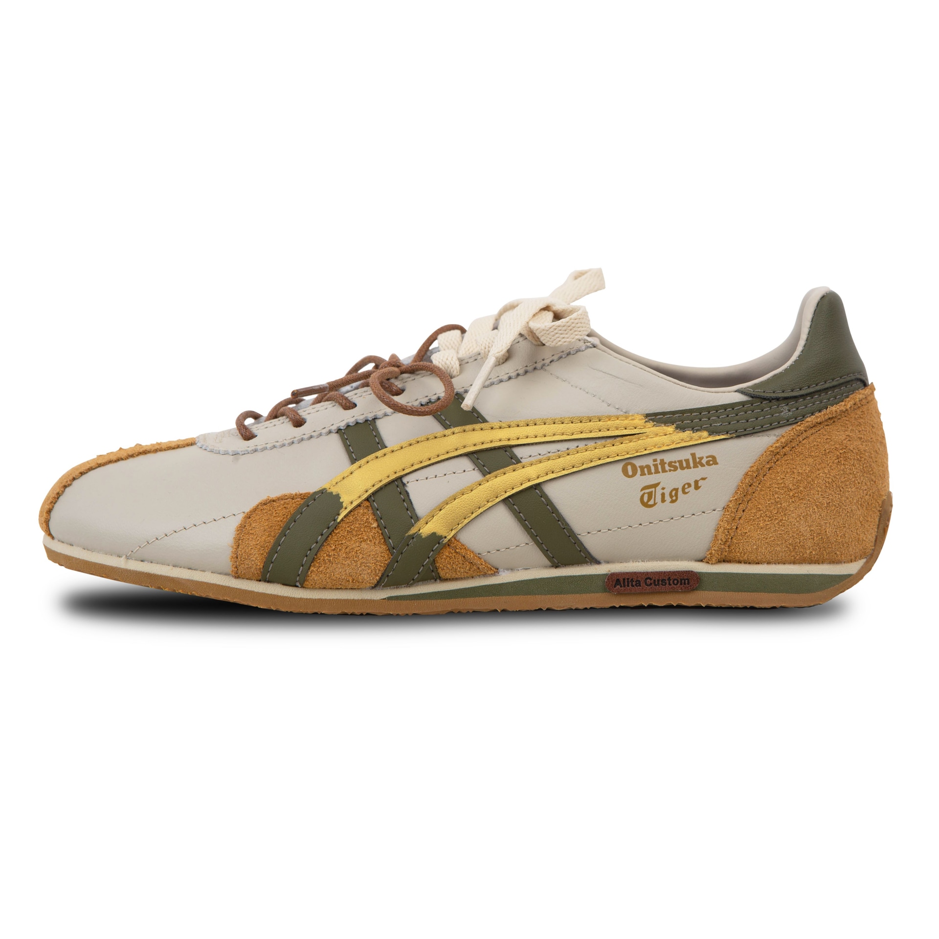 Onitsuka Tiger Runspark Beige Brown — фото 7