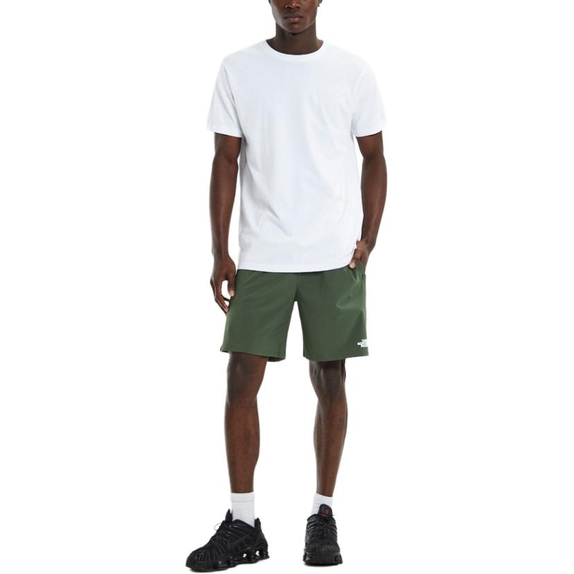 The North Face Wander Shorts Thyme Green logo — фото 2