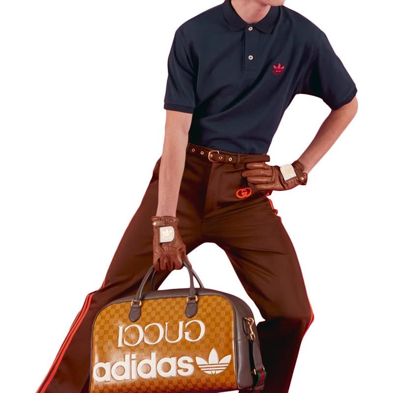 Gucci x adidas Originals Polo Blue — фото 3