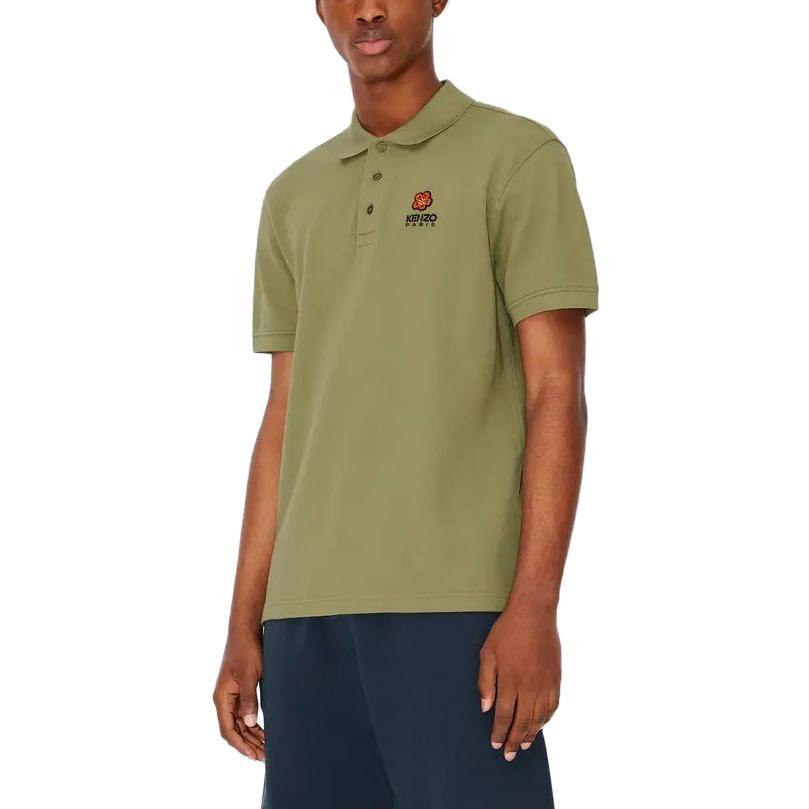 Kenzo Polo Shirt Green — фото 4