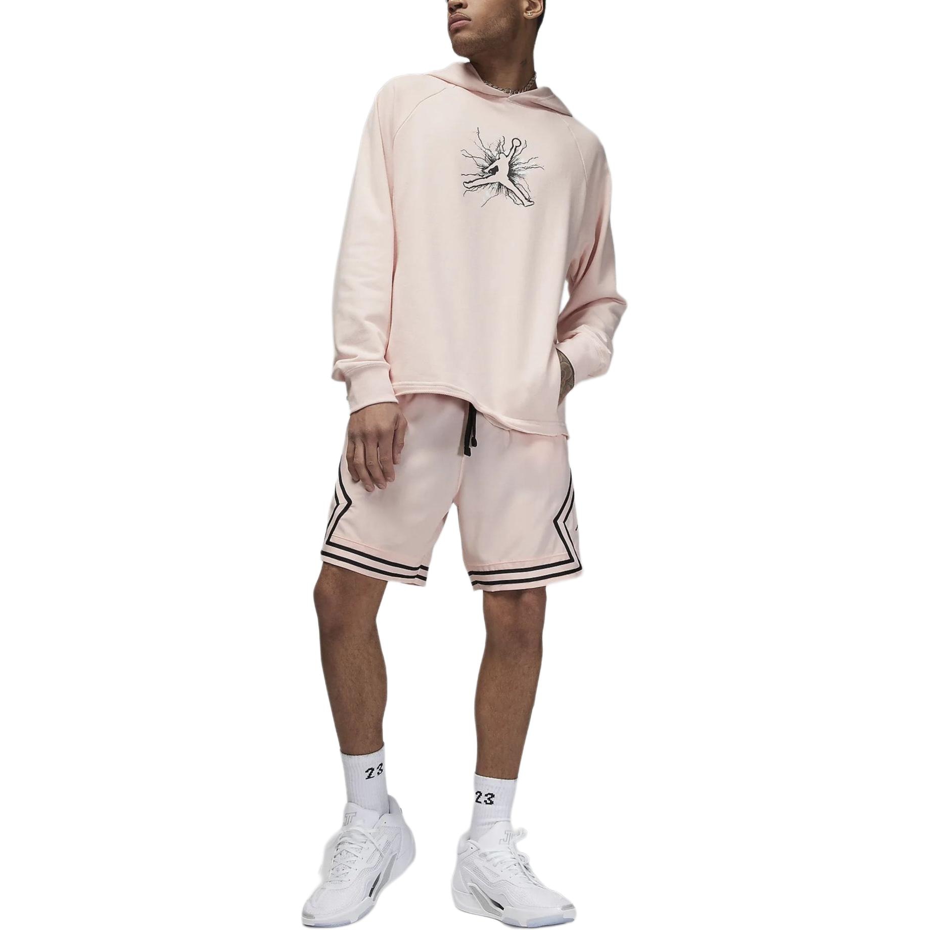 Jordan Logo Hoodie Pink — фото 2