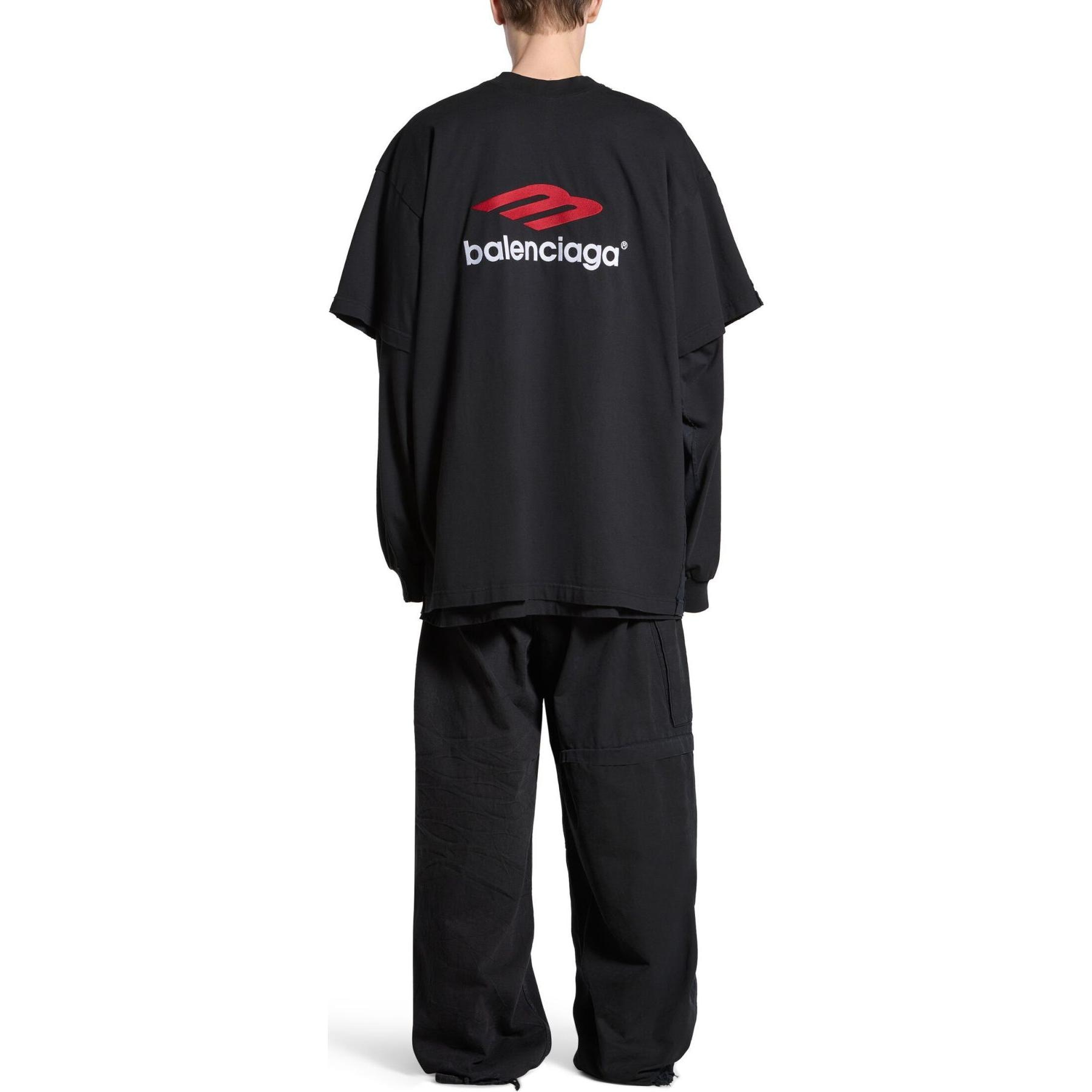 Balenciaga SS24 Logo Print T-Shirt — фото 6