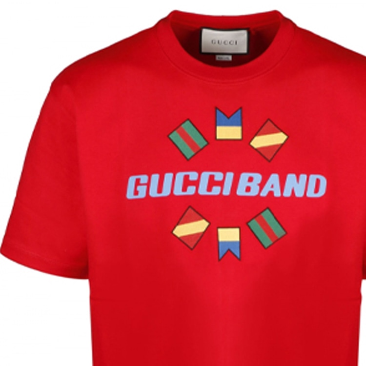 Gucci Band Logo T-Shirt — фото 4