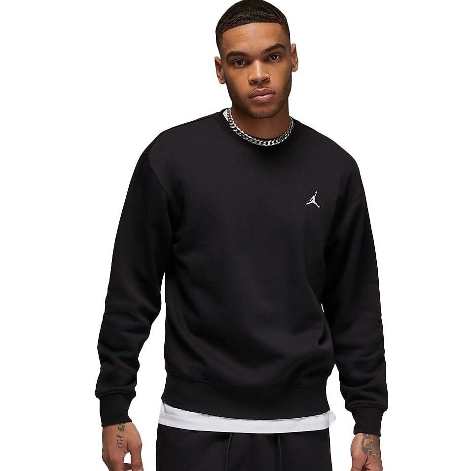 Jordan Crewneck Sweatshirt Black — фото 2