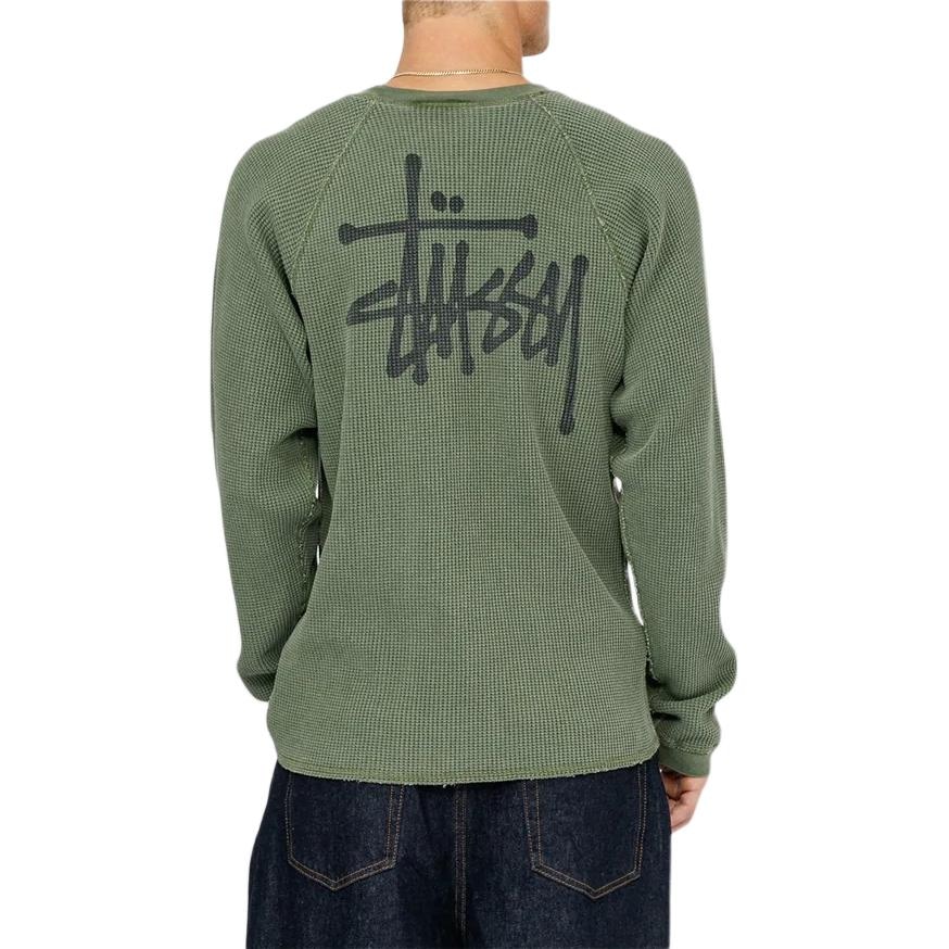 Stussy Raglan Thermal LS Crew — фото 8
