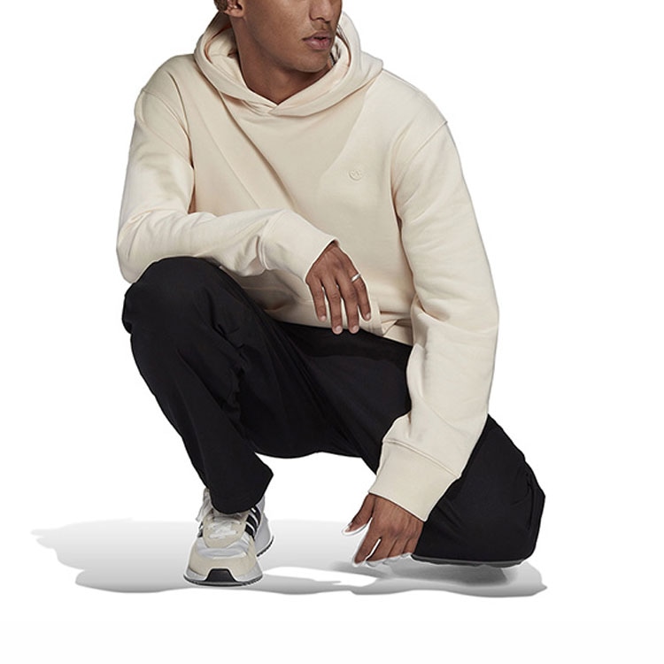Adidas Originals Trefoil Hoodie Off-White — фото 4