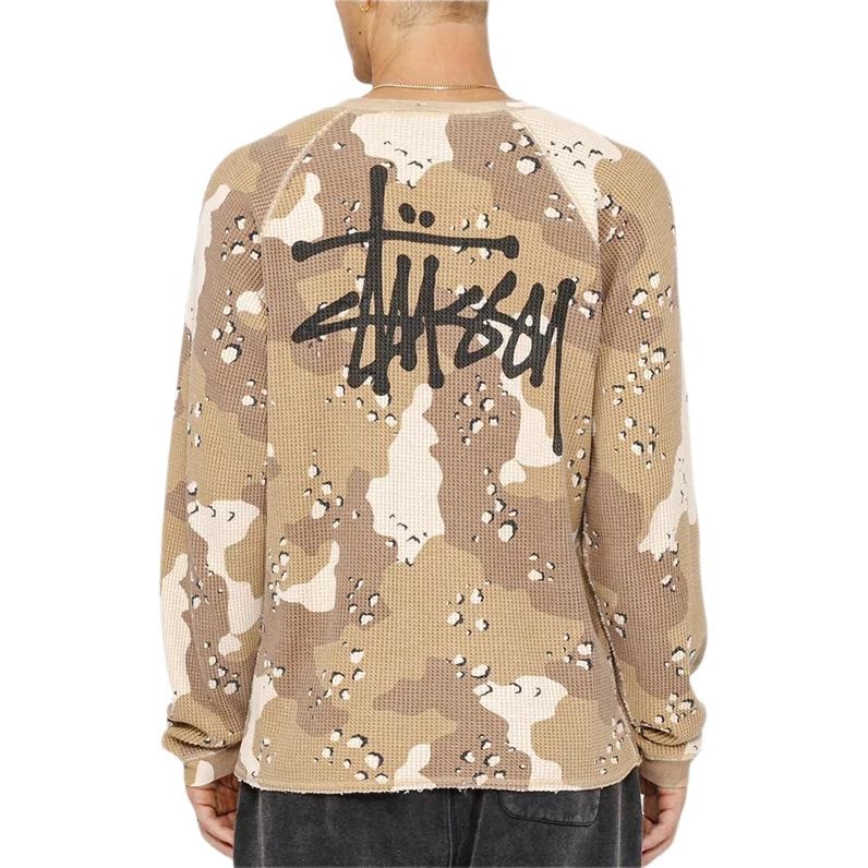 Stussy Raglan Thermal LS Crew — фото 3