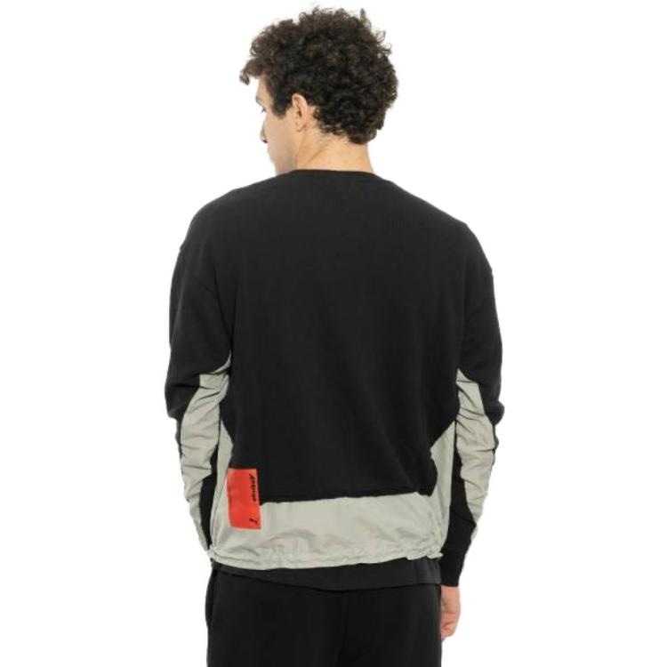 Puma x ATTEMPT Printed Crewneck Sweatshirt Black — фото 3