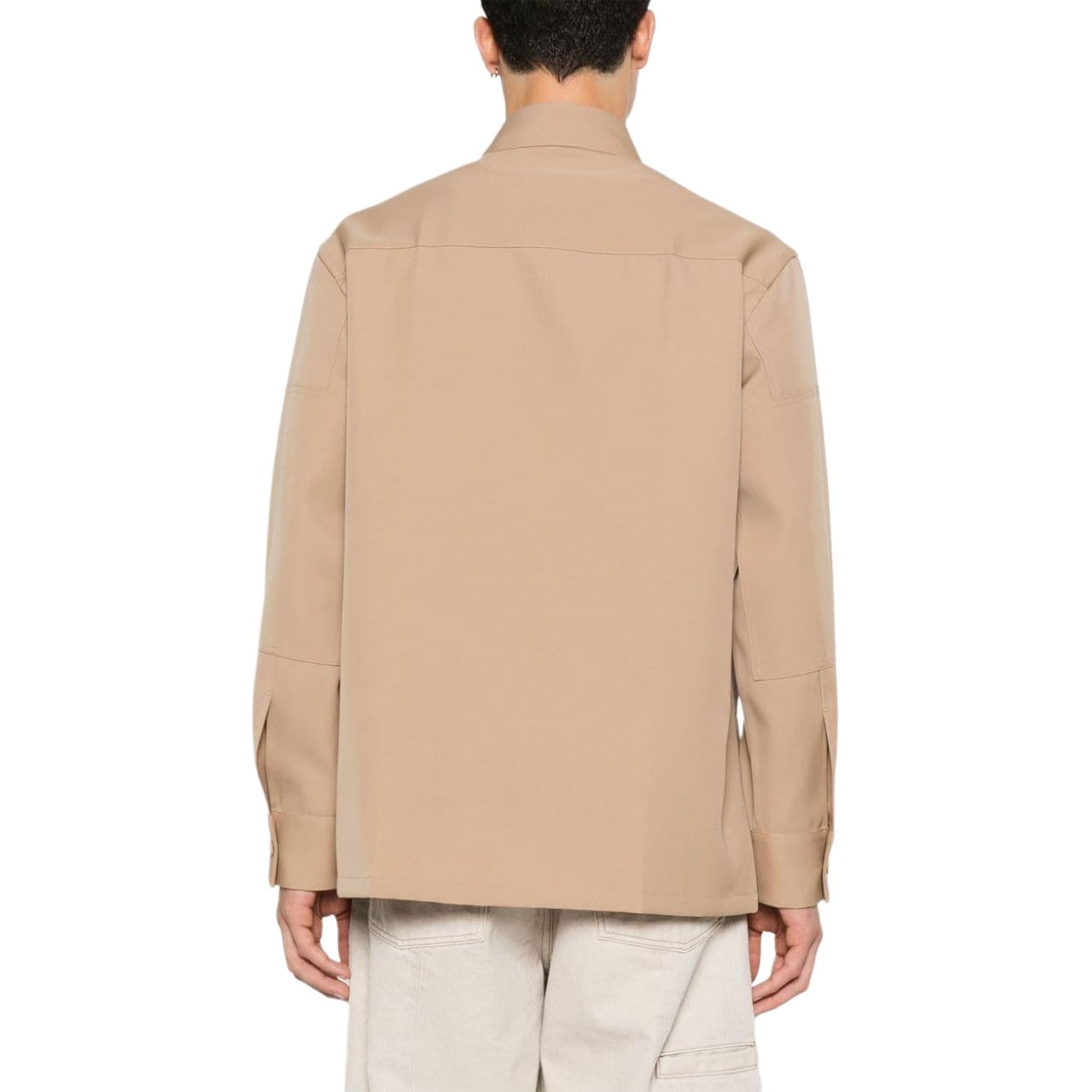 Jil Sander Рубашка (Арт. J22DL0243J40002-BEIGE) — фото 2