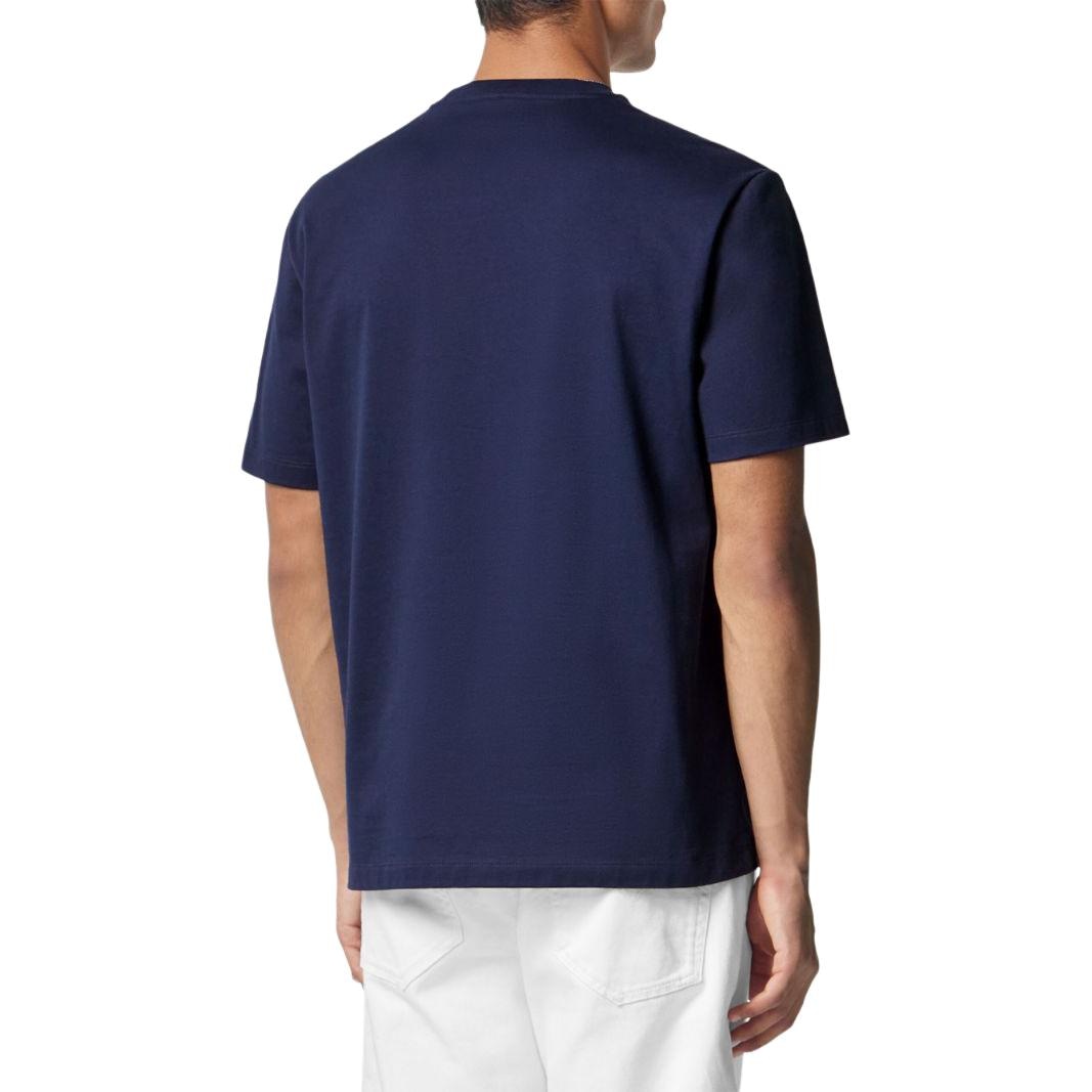 Versace SS24 Logo Print T-Shirt Navy — фото 1