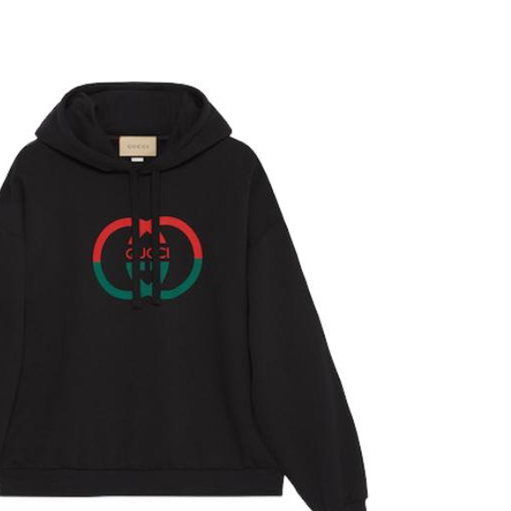 Gucci SS24 Logo Hoodie Black — фото 10