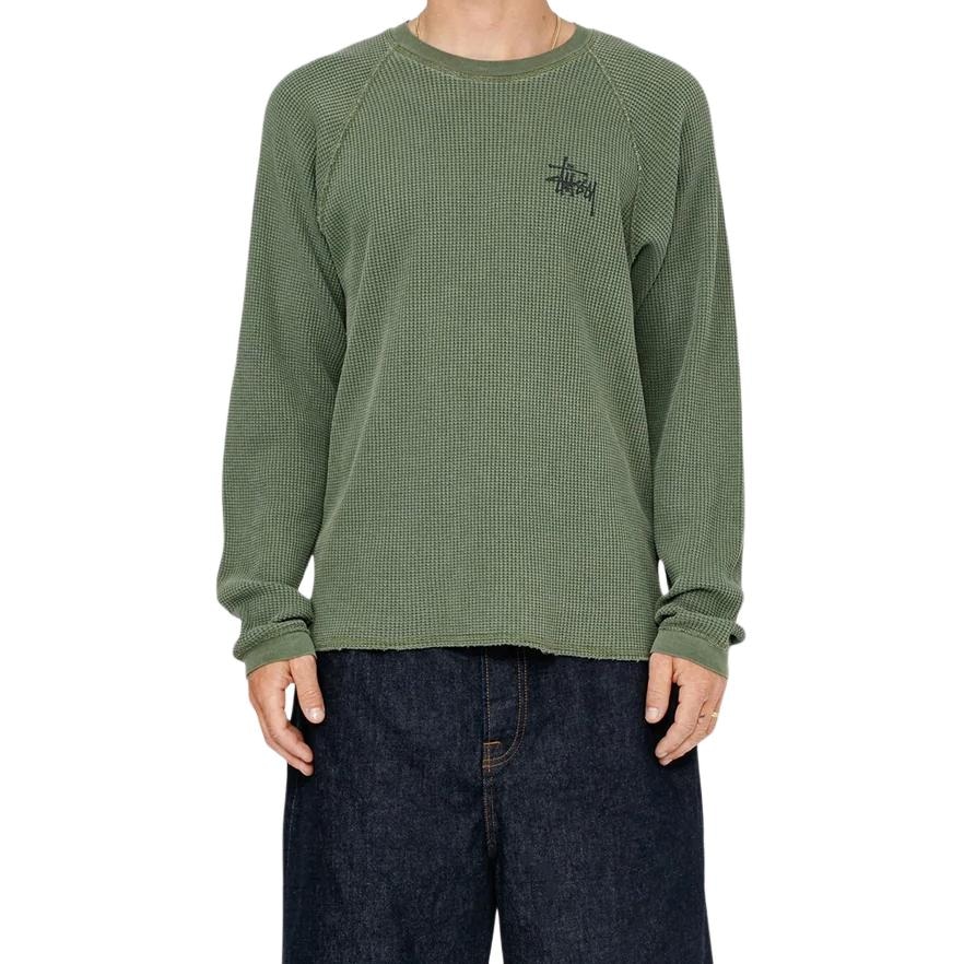 Stussy Raglan Thermal LS Crew — фото 7