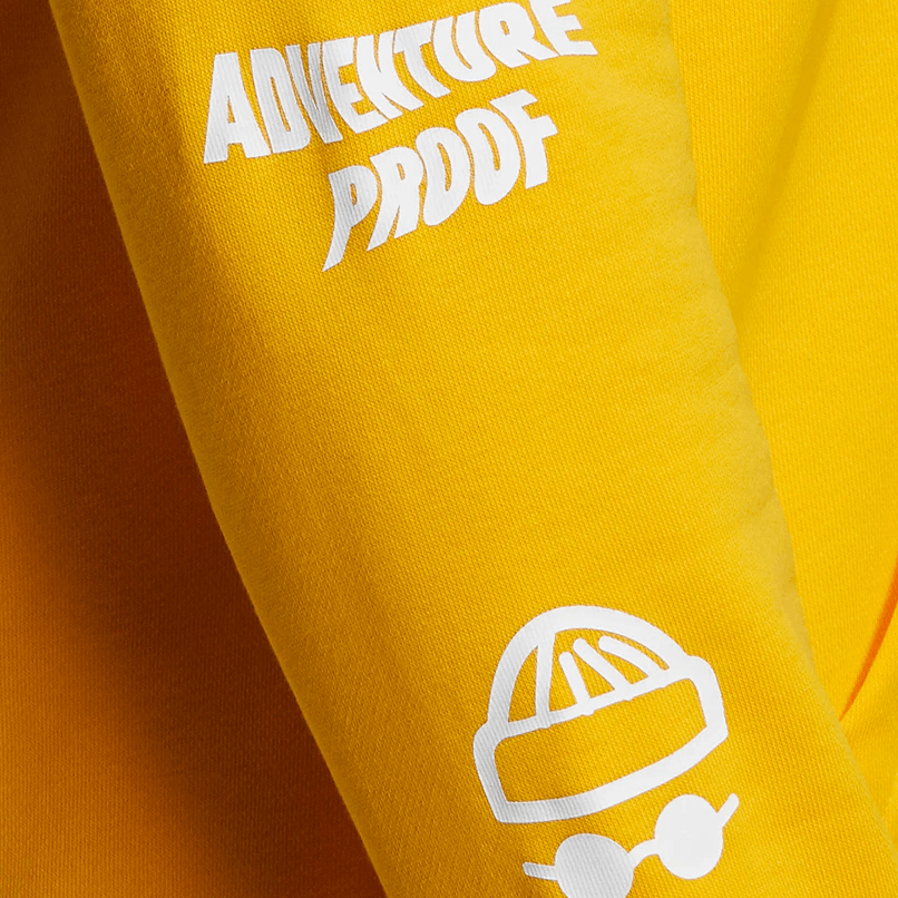 Adidas Neo Hoodie Yellow — фото 1