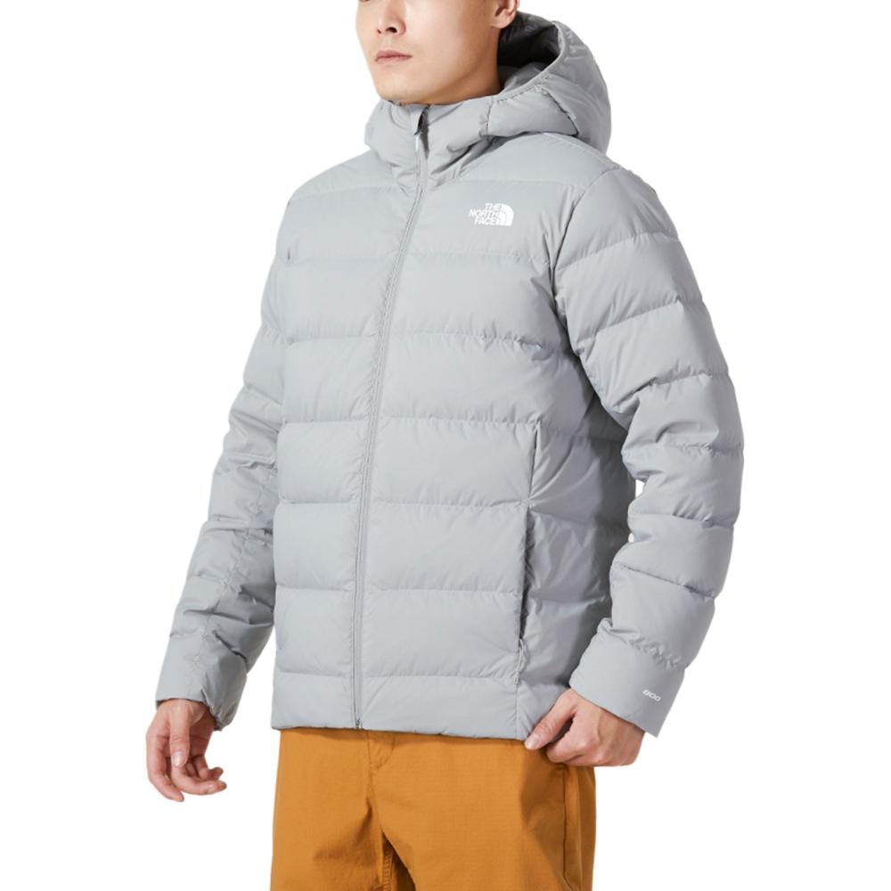 The North Face Down Hoodie Jacket Gray — фото 4