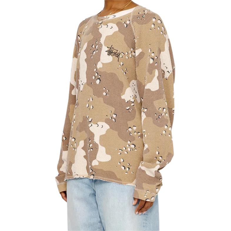Stussy Raglan Thermal LS Crew — фото 4