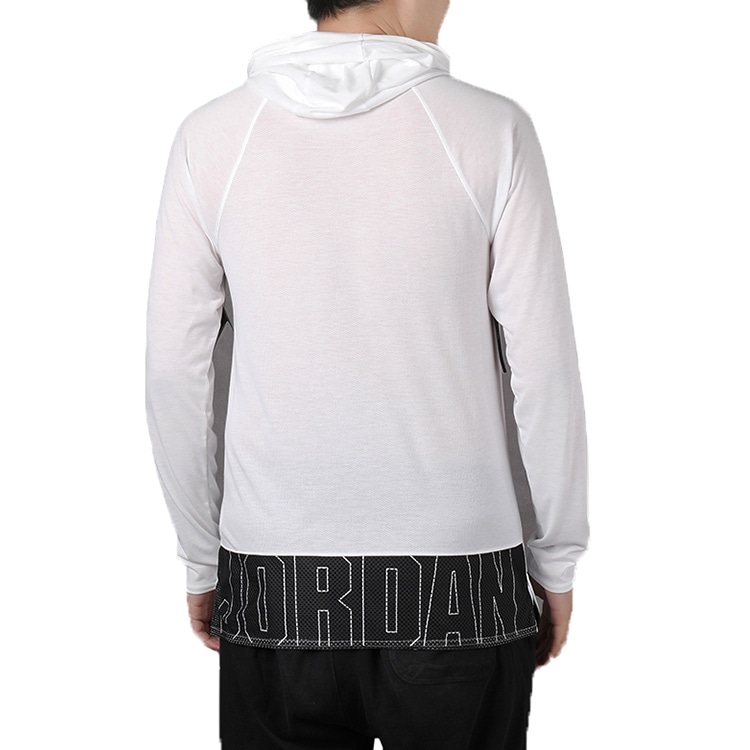 Jordan Air Dri-Fit 23 Alpha Hoodie White — фото 5