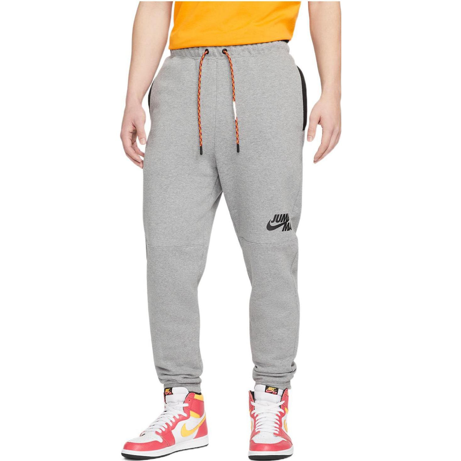 Jordan Logo Sweatpants Grey — фото 3