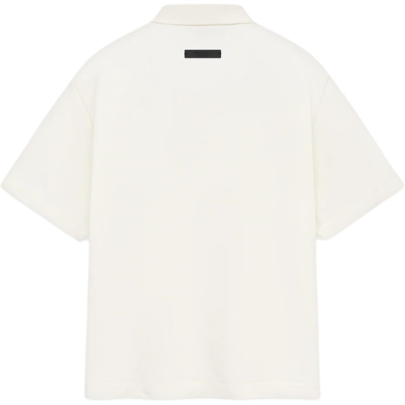 Fear of God Essentials Pique Polo Ivory