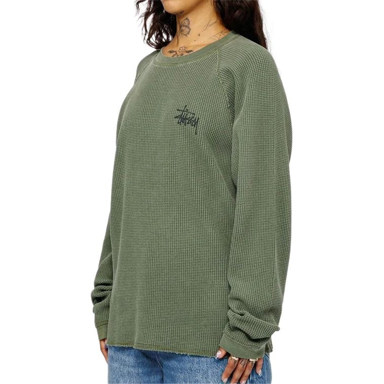 Stussy Raglan Thermal LS Crew — фото 9